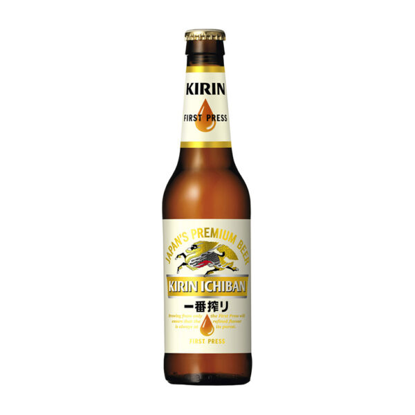 Bière japonaise Kirin Ichiban en bouteille 5% - 33cL