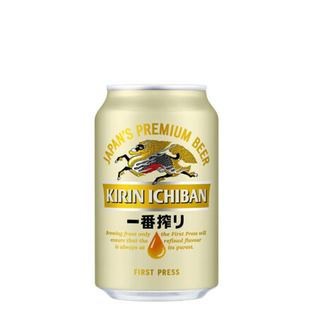 Bière japonaise Kirin Ichiban en canette 5% - 33cL