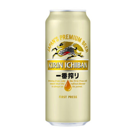 ière japonaise Kirin Ichiban en canette 5% - 50cL