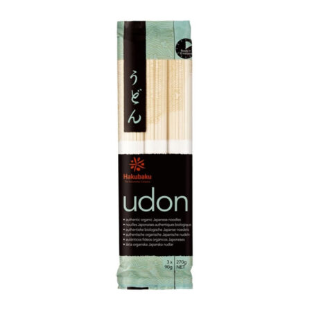 Nouilles udon bio Hakubaku 270g