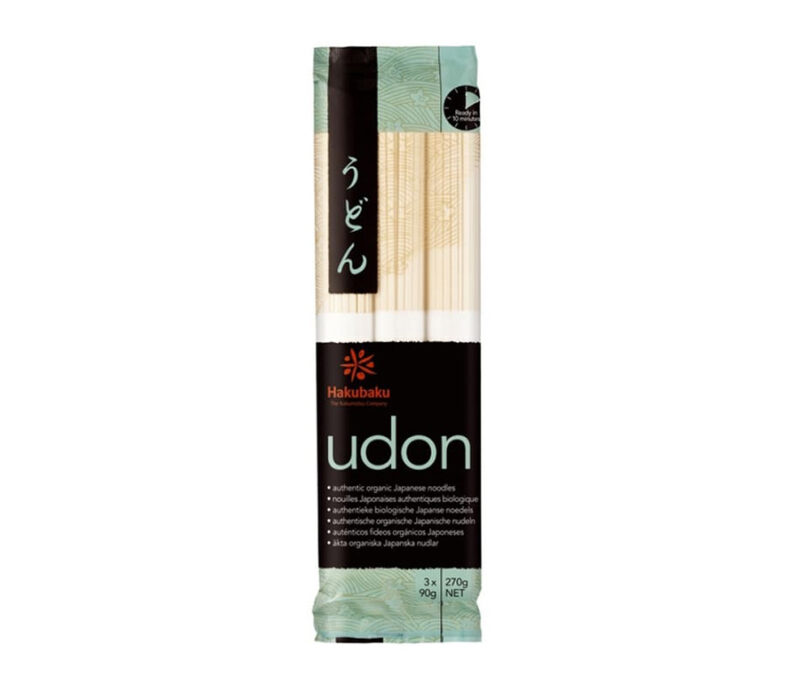 Nouilles udon bio Hakubaku 270g