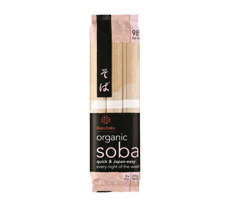 Nouilles soba bio Hakubaku 270g