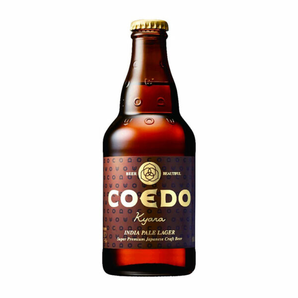 Bière japonaise artisanale blonde Coedo Kyara 5,5% - 333mL