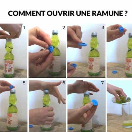 Ramune melon (limonade japonaise) Hanabi 200mL