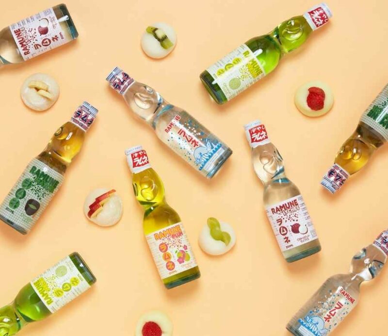 Ramune melon (limonade japonaise) Hanabi 200mL