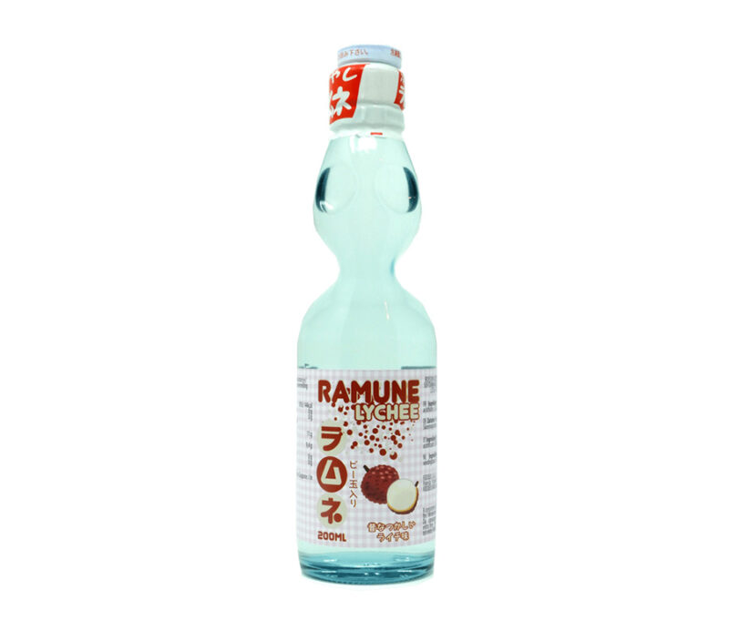 Ramune litchi (limonade japonaise) Hanabi 200mL