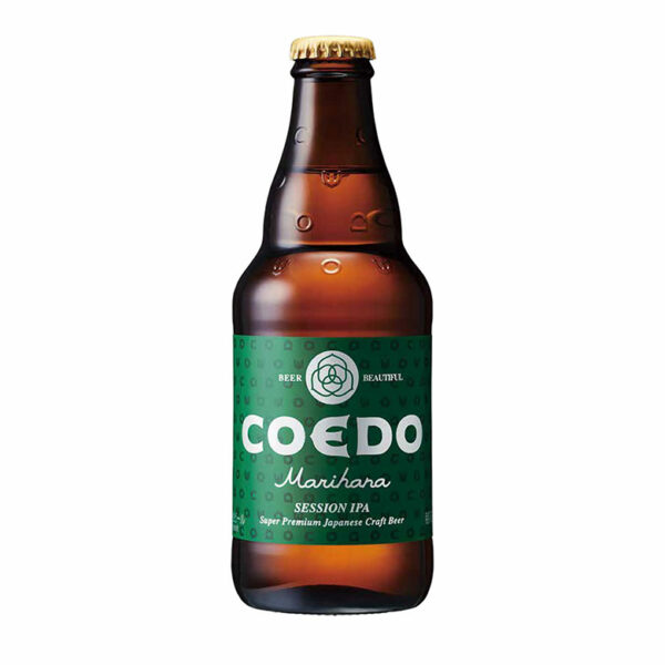 Bière japonaise artisanale blonde Coedo Marihana 4,5% - 333mL