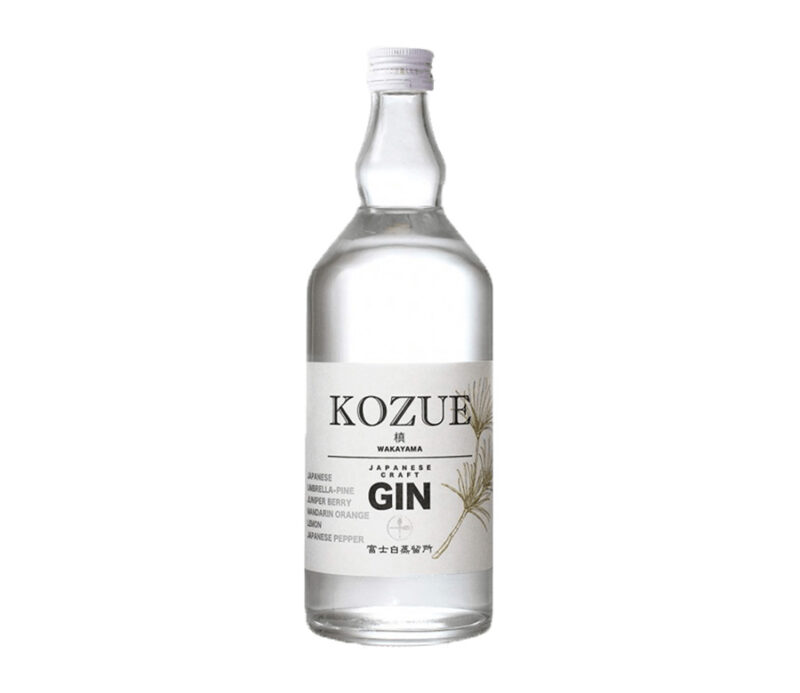 Gin craft distillé Kozue 47% - 700mL
