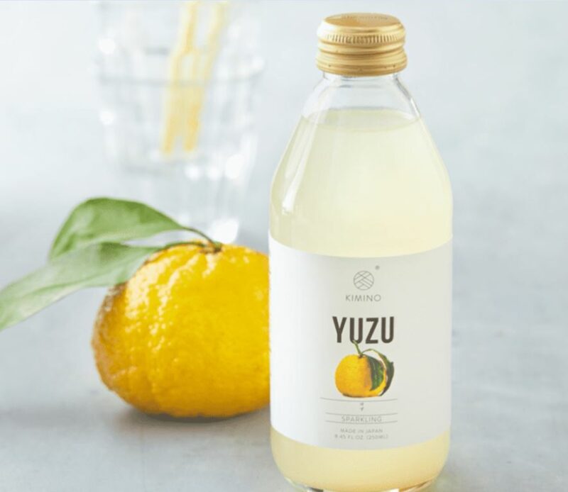 kimino yuzu boisson gazeuse au yuzu