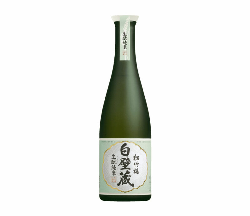 Saké naturel Shirakabegura Kimoto Junmai 15,5% - 640mL