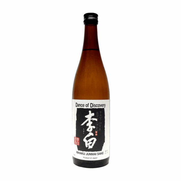 Saké Rihaku Dance of Discovery Junmai 14,8% - 720mL
