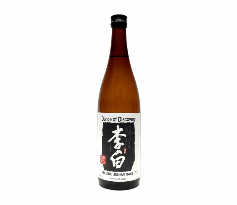 Saké Rihaku Dance of Discovery Junmai 14,8% - 720mL