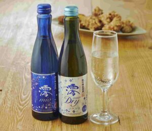 Saké pétillant sec Shirakabegura Mio dry 5% - 300mL