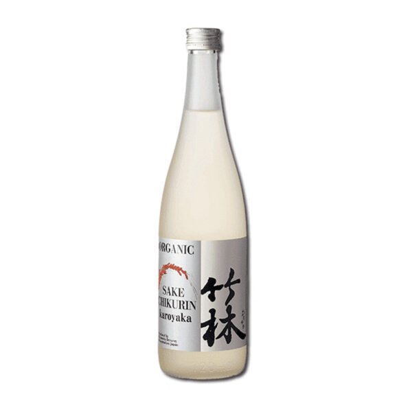 Saké bio Chikurin Karoyaka Junmai Ginjo 15% - 720 mL