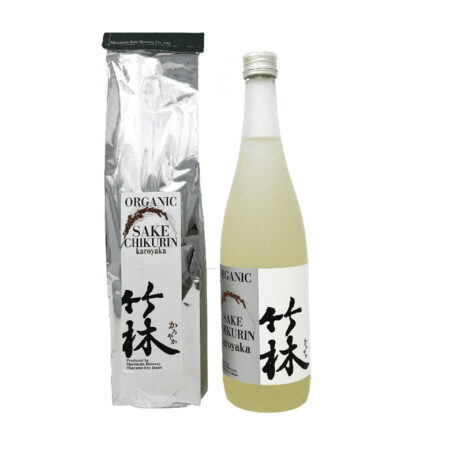 Saké bio Chikurin Karoyaka Junmai Ginjo 15% - 720 mL