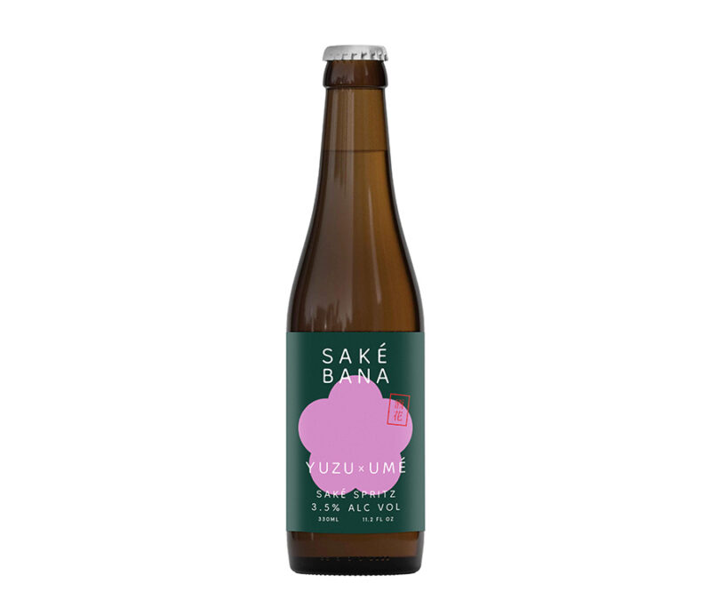 Cocktail Saké Spritz au yuzu et Ume Sakebana 3.5% - 330mL