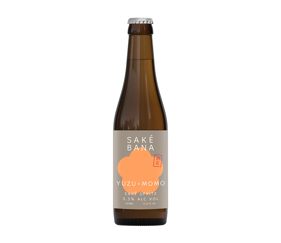 Cocktail Saké Spritz au Yuzu et Momo Sakebana 3.5% - 330mL